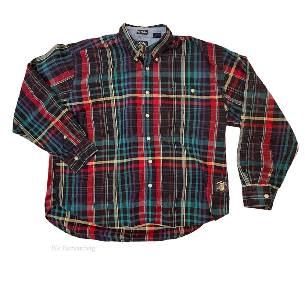 ‼️SOLD‼️ Gant Salty dog madras shirt